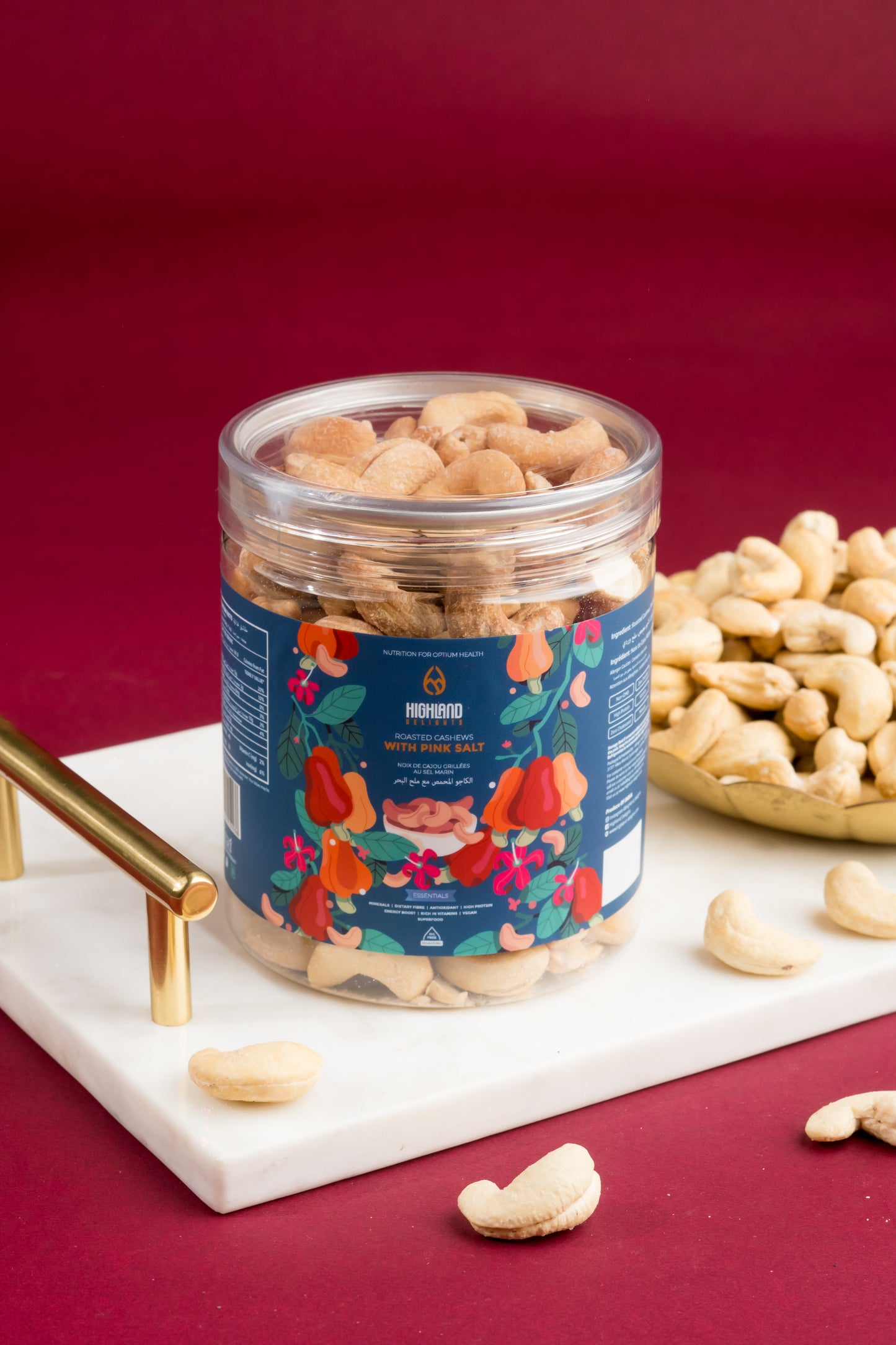 Highland delights salted and roasted cashew