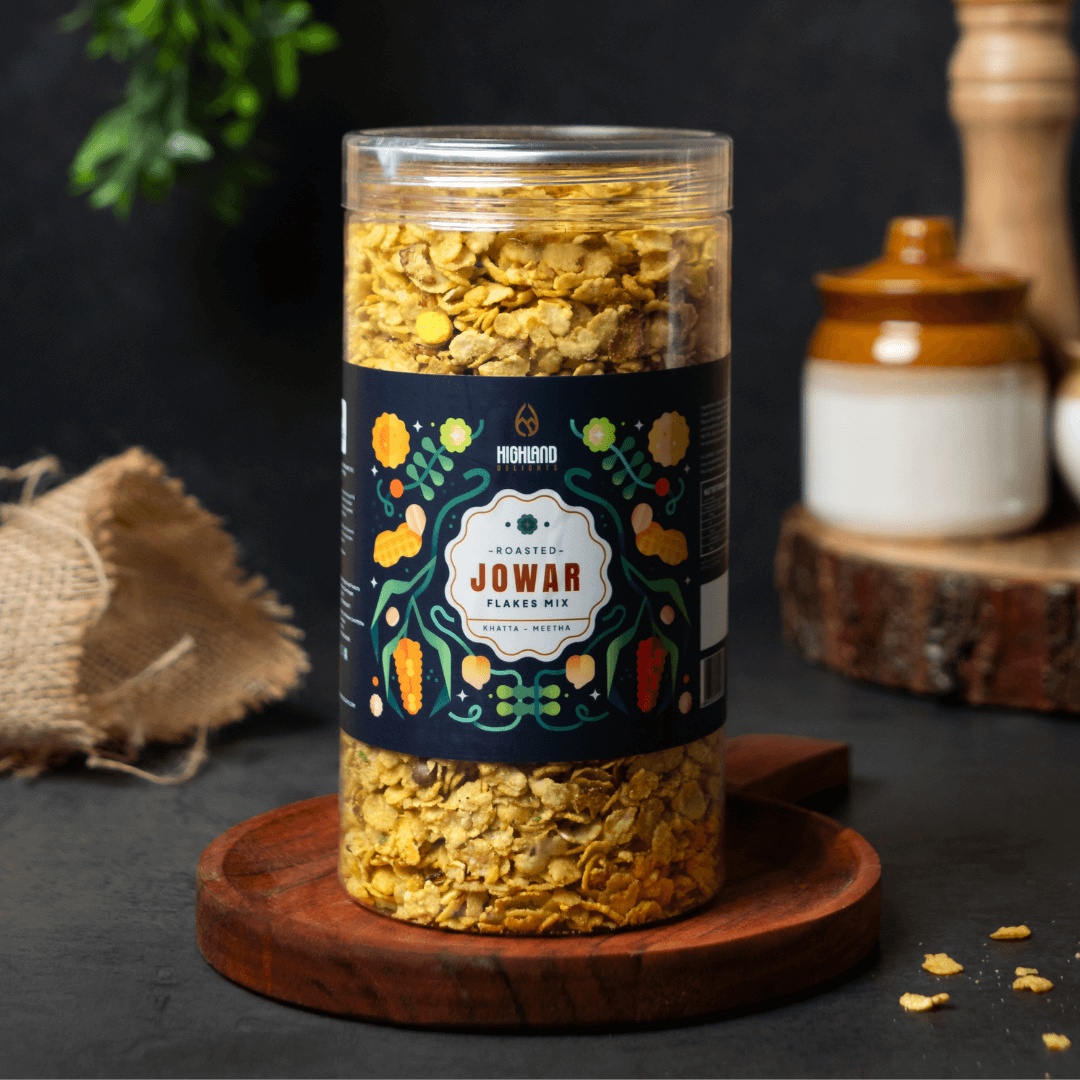 Jowar Flakes(Khatta Meetha)200g_Irresistibly Crunchy_Namkeen