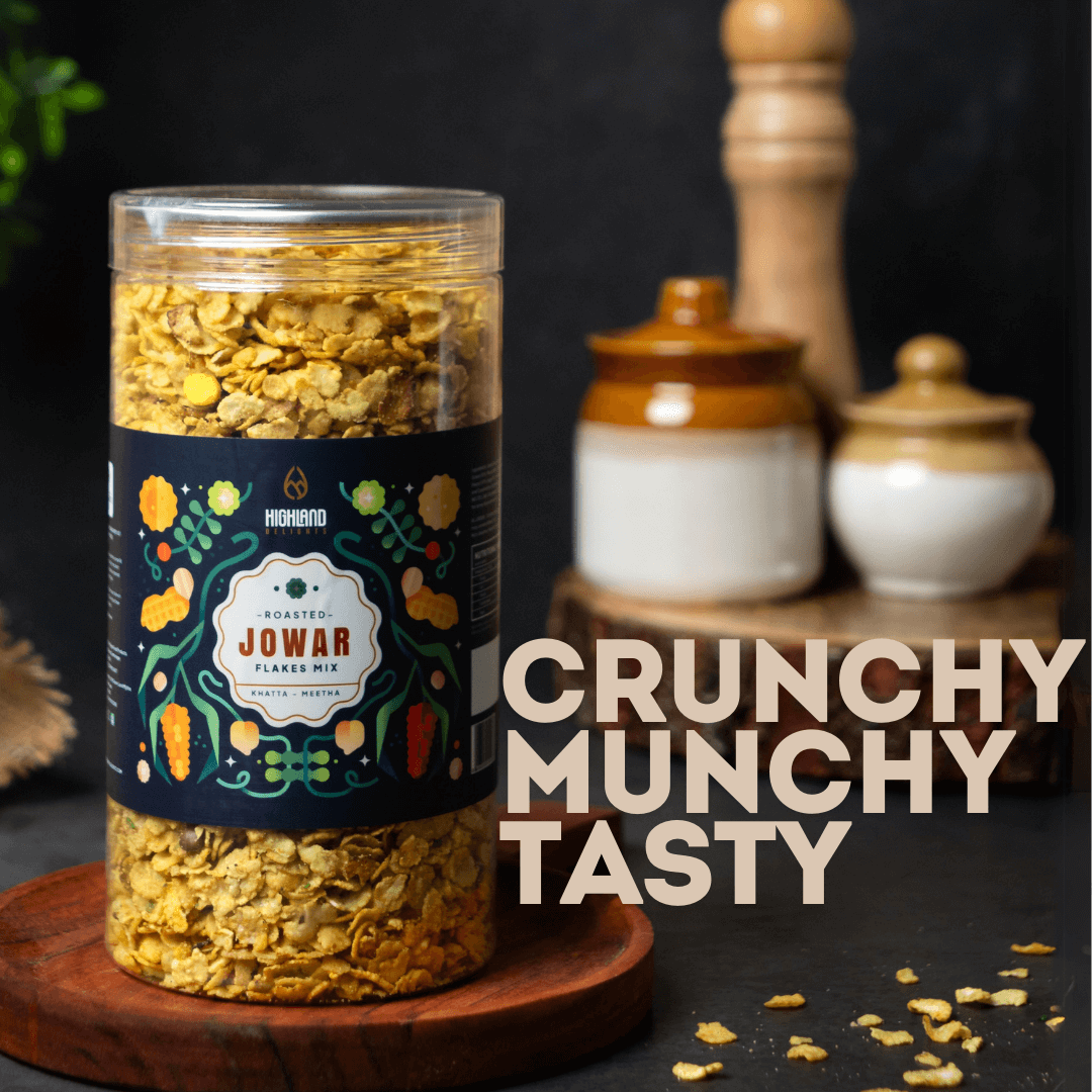 Jowar Flakes(Khatta Meetha)200g_Irresistibly Crunchy_Namkeen